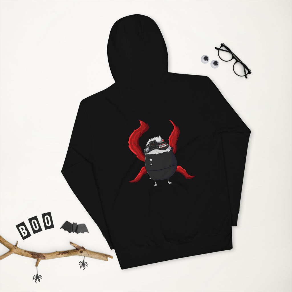 Pistacio: One-Eyed King premium hoodie — Ghoul Pistacio with kagune design — Pistacios Pond Merch