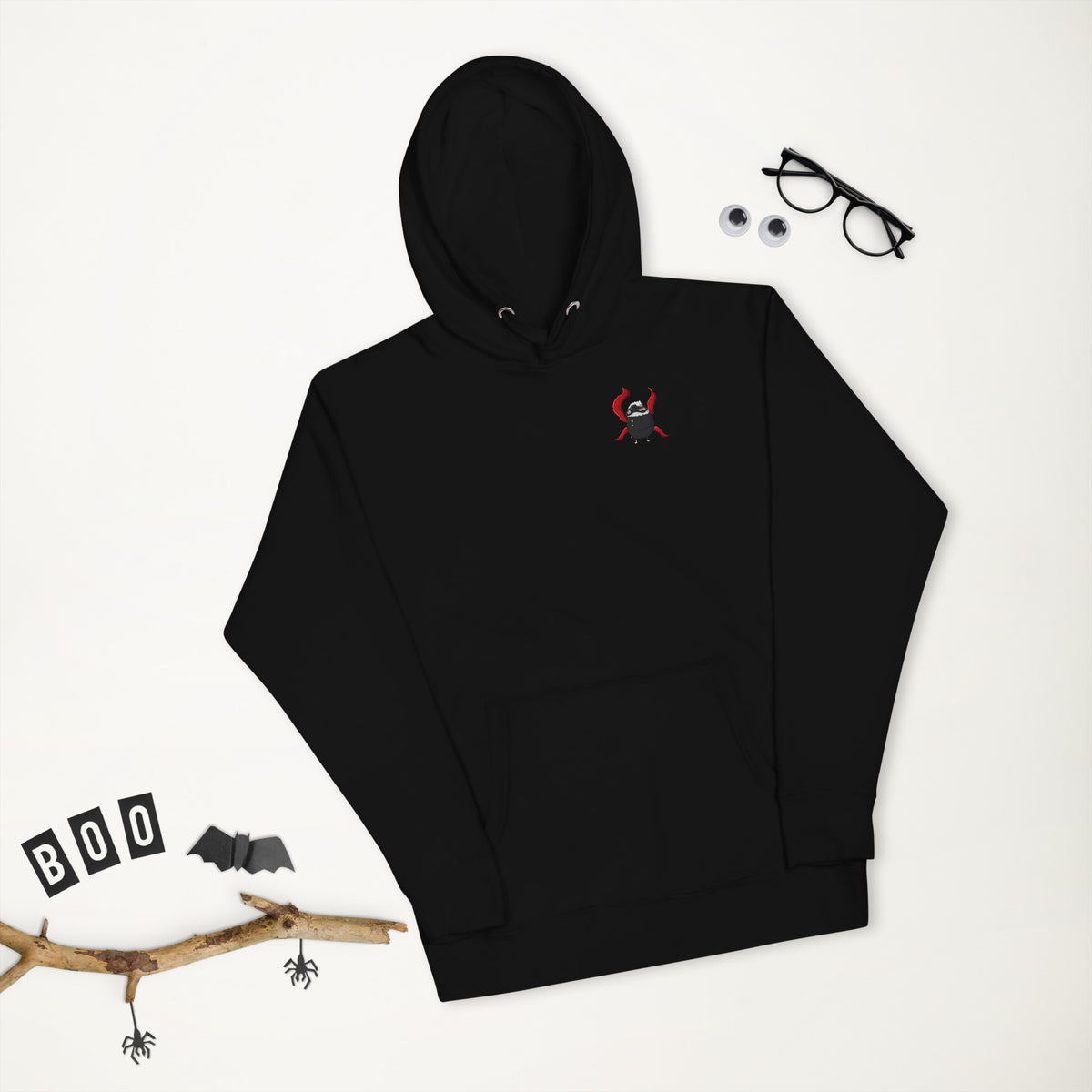 Pistacio: One-Eyed King premium hoodie — Ghoul Pistacio with kagune design — Pistacios Pond Merch