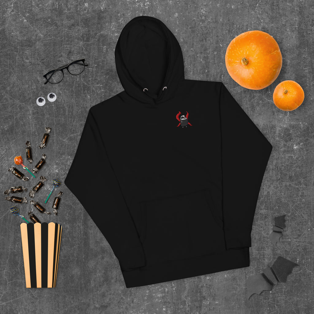 Pistacio: One-Eyed King premium hoodie — Ghoul Pistacio with kagune design — Pistacios Pond Merch