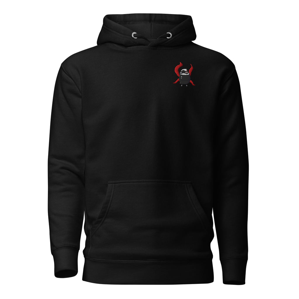 Pistacio: One-Eyed King premium hoodie — Ghoul Pistacio with kagune design — Pistacios Pond Merch