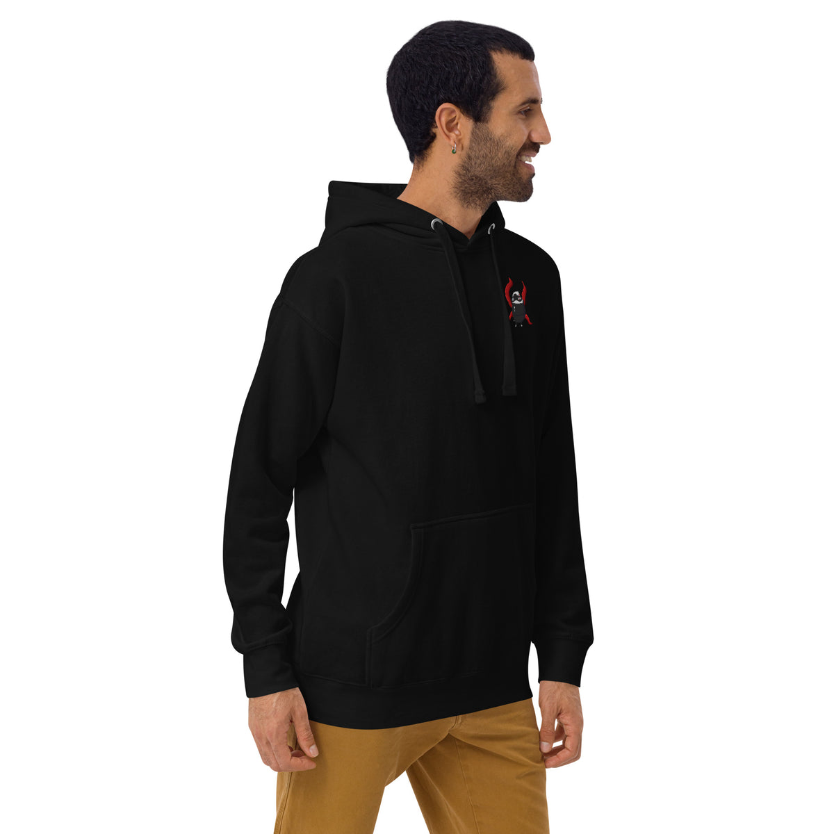 Pistacio: One-Eyed King premium hoodie — Ghoul Pistacio with kagune design — Pistacios Pond Merch