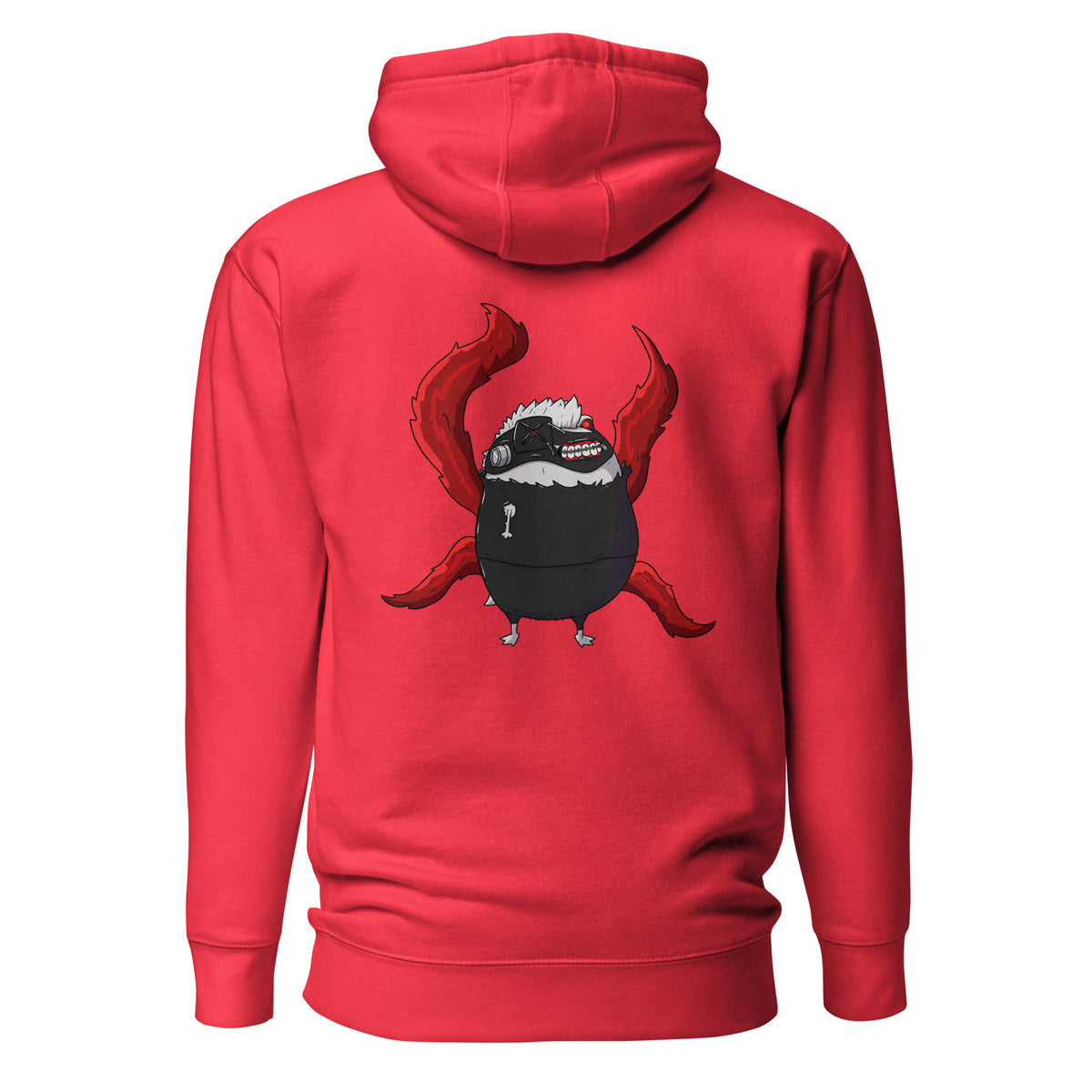Pistacio: One-Eyed King premium hoodie — Ghoul Pistacio with kagune design — Pistacios Pond Merch