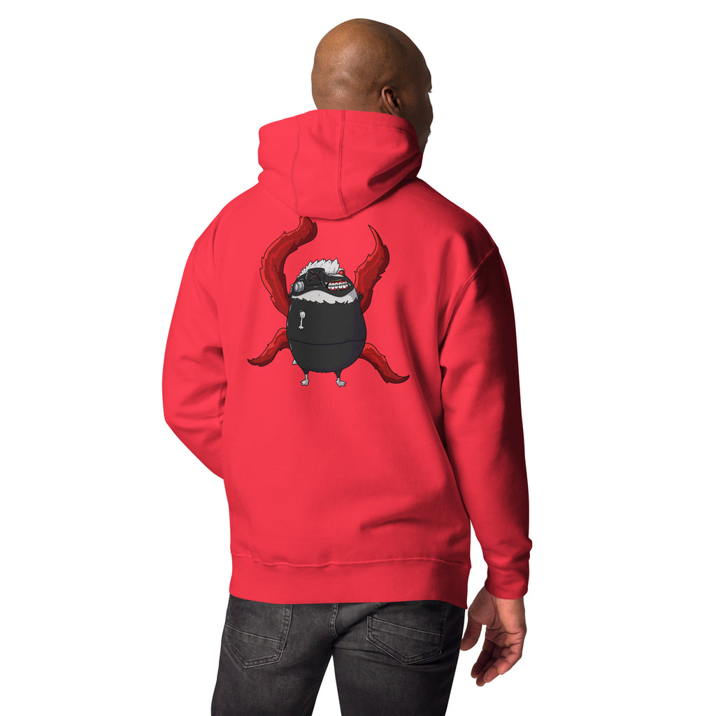 Pistacio: One-Eyed King premium hoodie — Ghoul Pistacio with kagune design — Pistacios Pond Merch