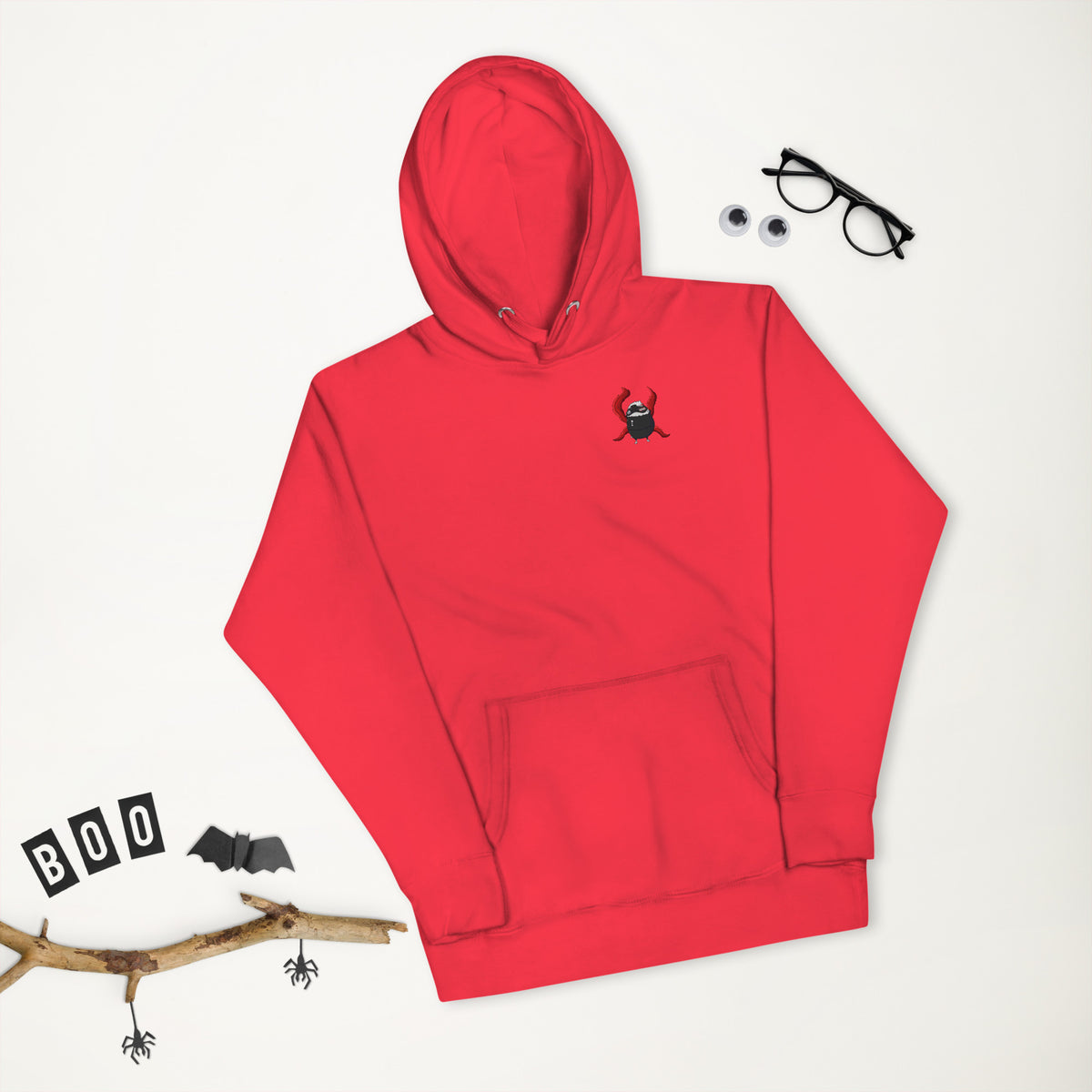 Pistacio: One-Eyed King premium hoodie — Ghoul Pistacio with kagune design — Pistacios Pond Merch