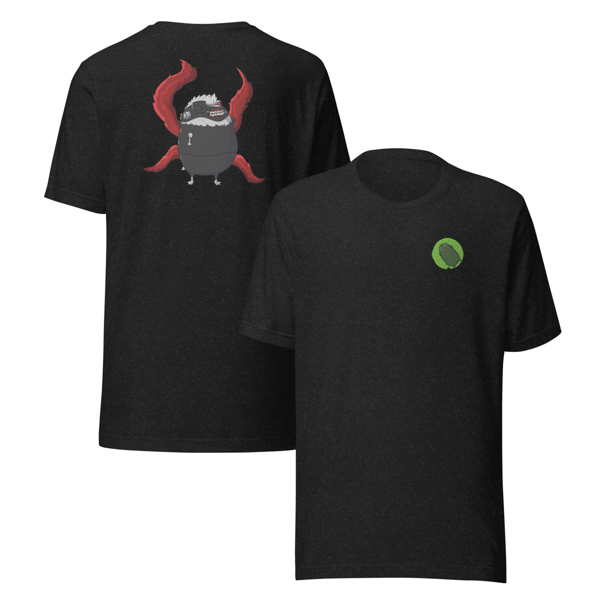 Kaneki Pistacio unisex t-shirt featuring Pistacio in full Kaneki mode — Pistacios Pond Merch