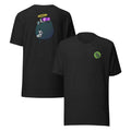 Pistacio said "GG" before the match even started — VR headset strapped on, halo glowing, controller ready. Gamer Pistacio Unisex T-Shirt by Pistacios Pond Merch.