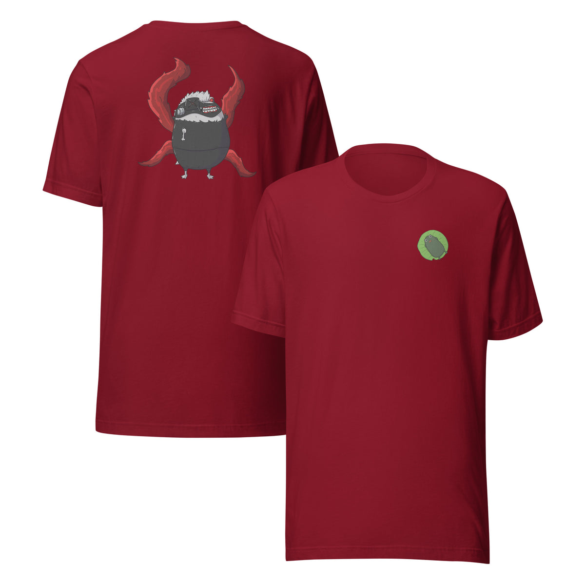 Kaneki Pistacio unisex t-shirt featuring Pistacio in full Kaneki mode — Pistacios Pond Merch