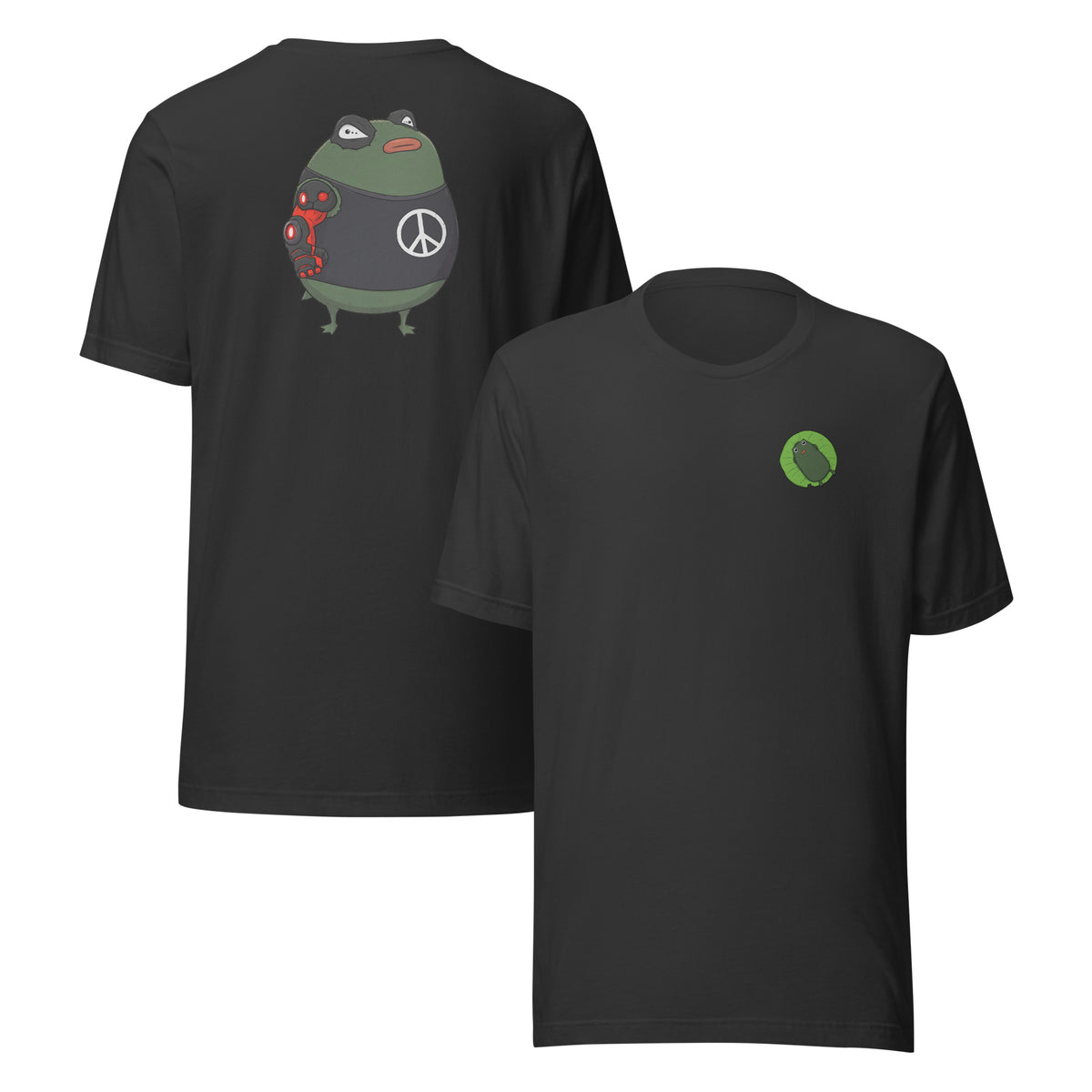 The Pond Punisher unisex t-shirt featuring Pistacio in full punisher mode — Pistacios Pond Merch