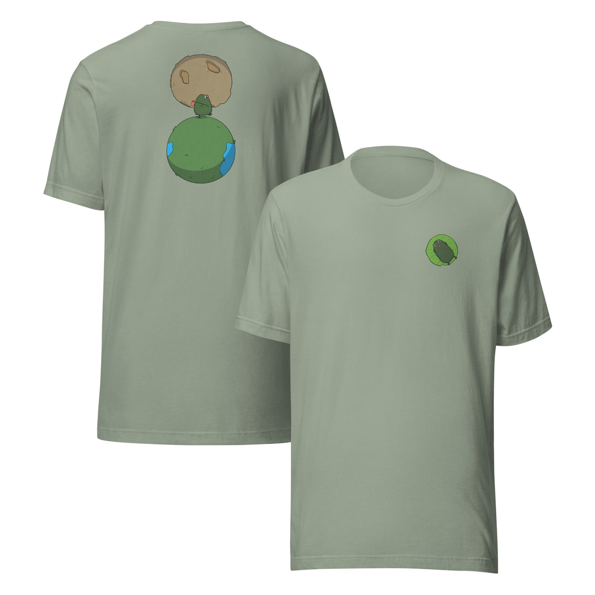 Pistacio Atlas graphic tee — Pistacio charts his course across the globe, passport ready and pond-hopping the world